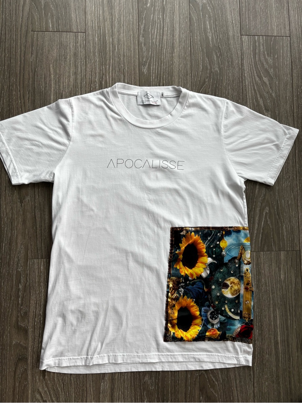White Graphic  Tee